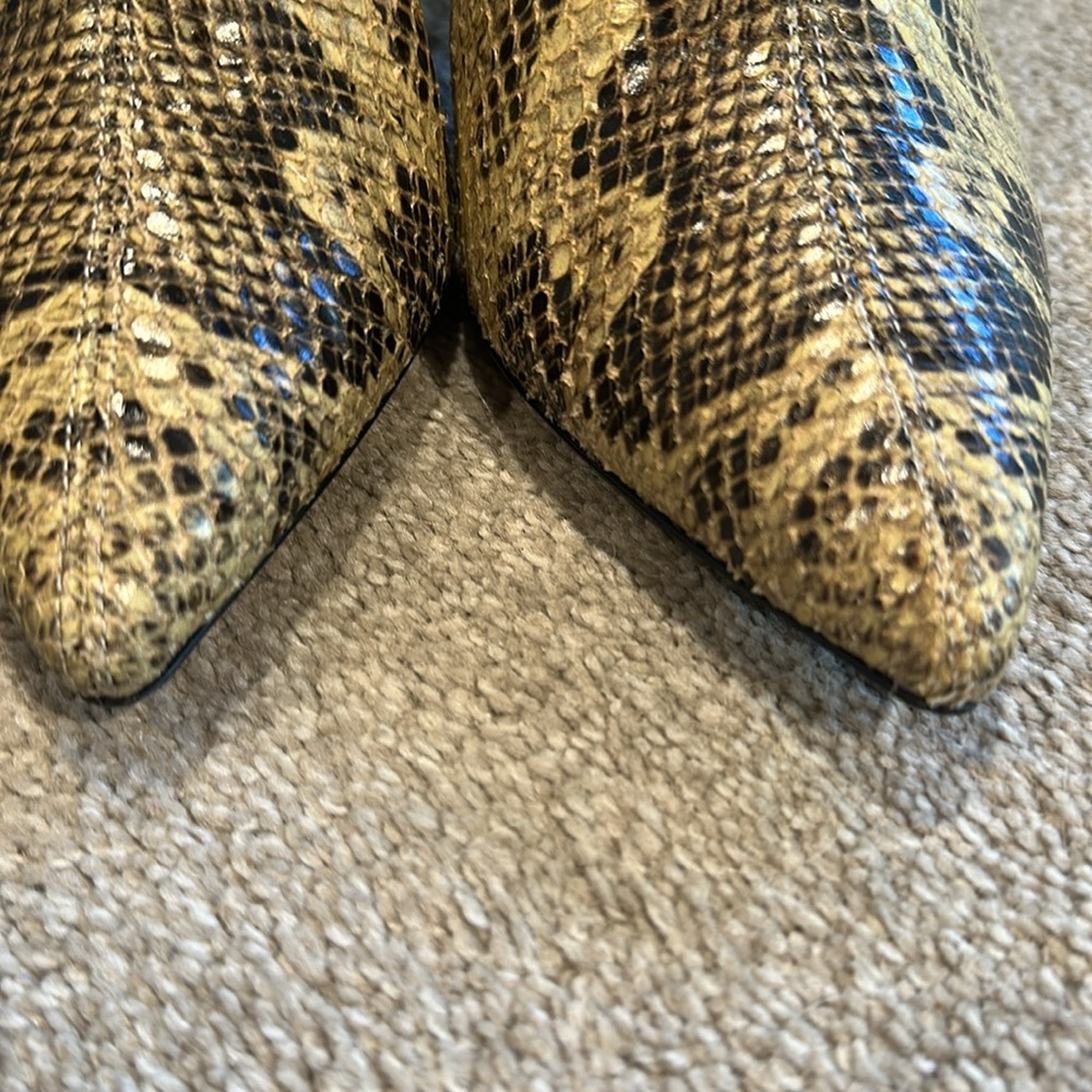 Isabel Marant Snakeskin Ankle Boots - Picture 4 of 6
